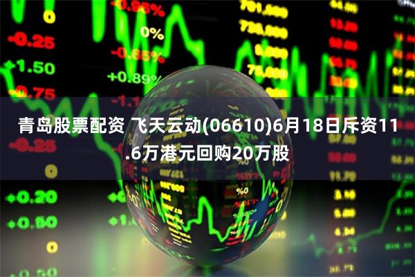 青岛股票配资 飞天云动(06610)6月18日斥资11.6万港元回购20万股